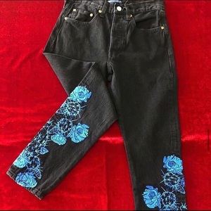 Levi’s Made & Crafted 501 Embroidered Jeans